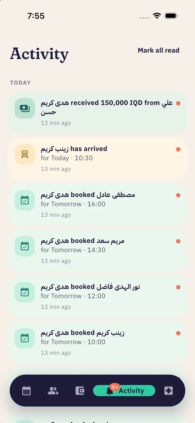 Team activity